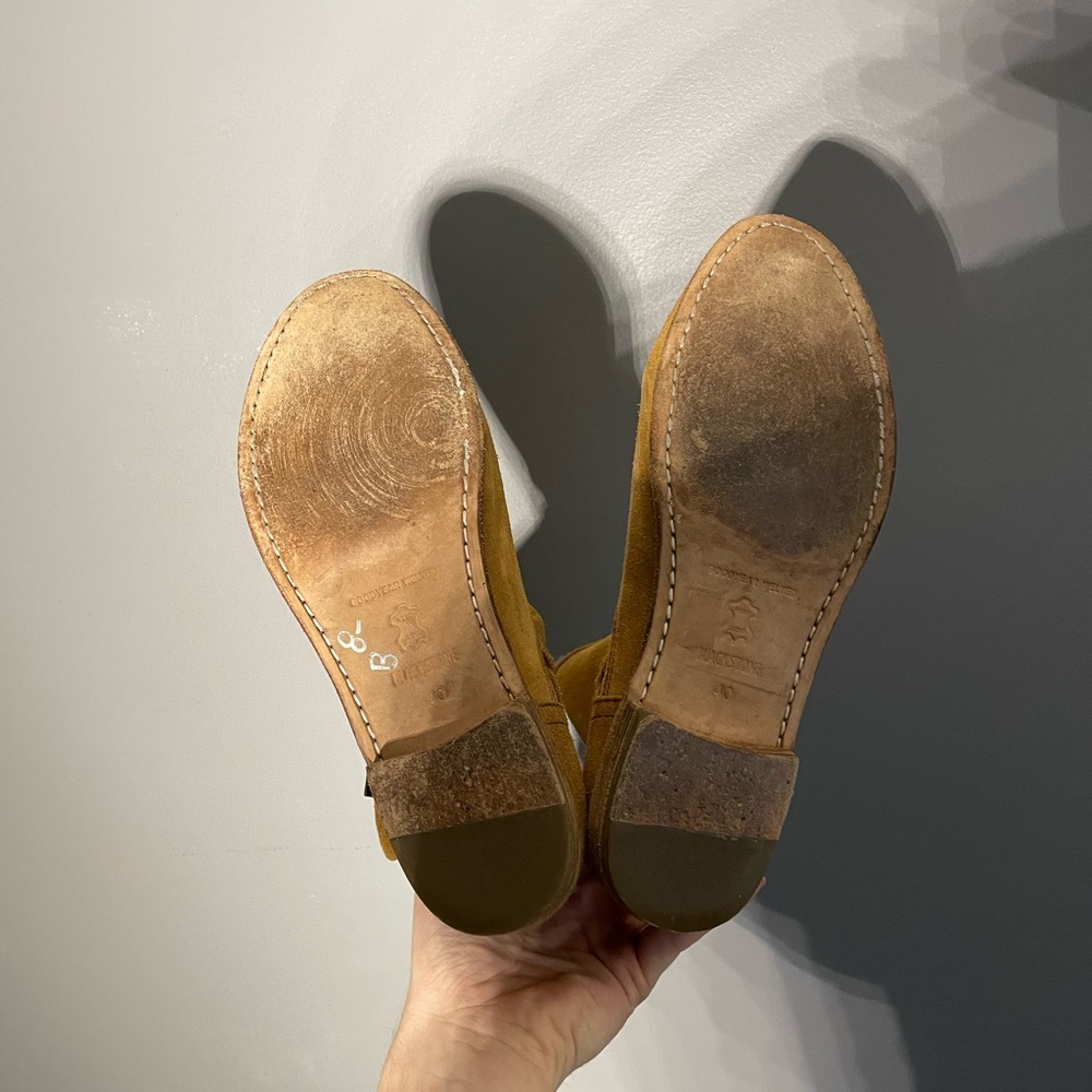 Blackstone Saddle Leather Braided Strap Women Boots Size EU 40 - Picture 5 of 7